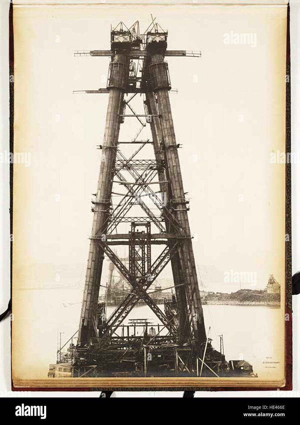 The Forth Bridge in Scotland is an iconic cantilever railway bridge ...