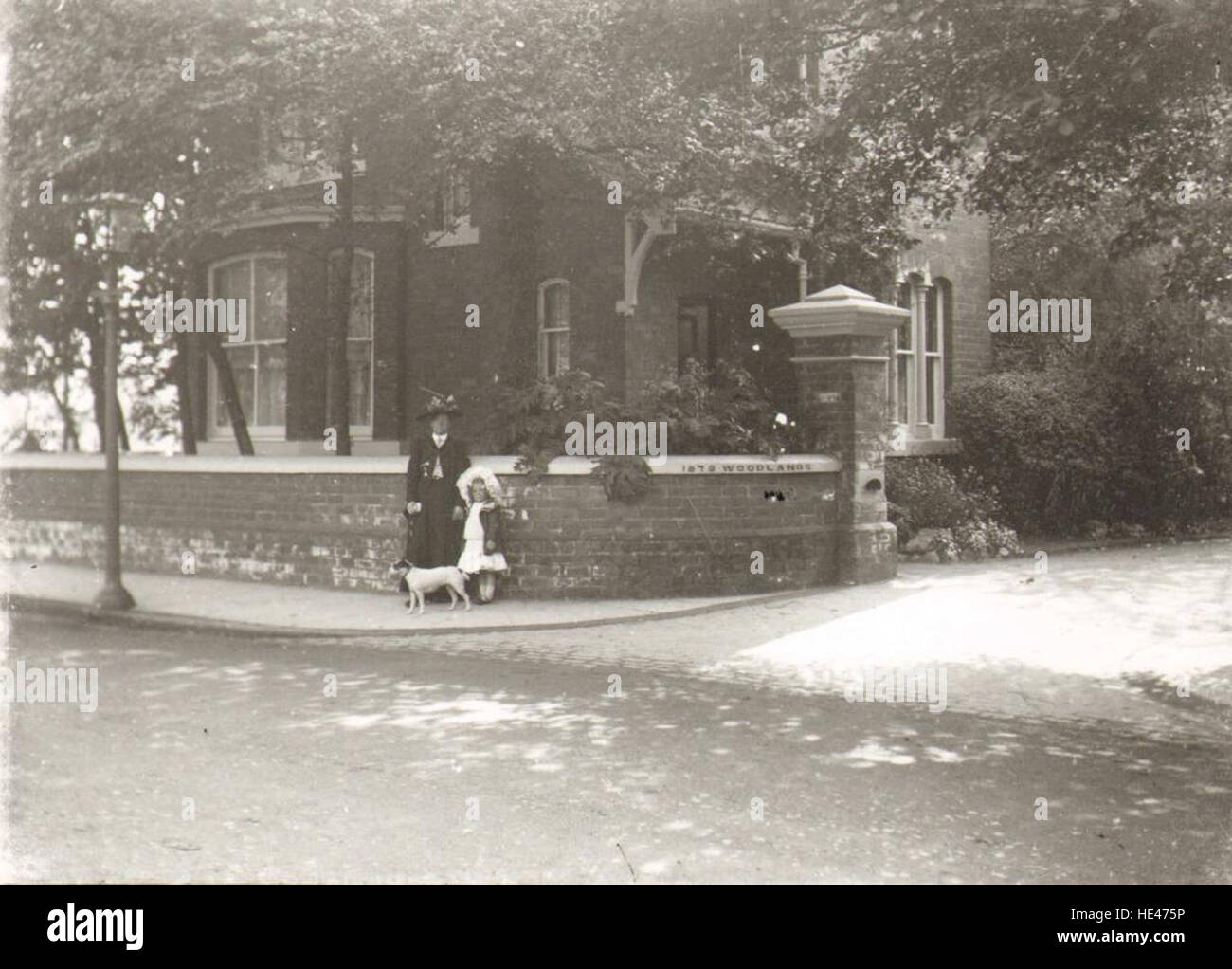 Woodlands Lodge, Wooler Road, West Hartlepool Stock Photo Alamy