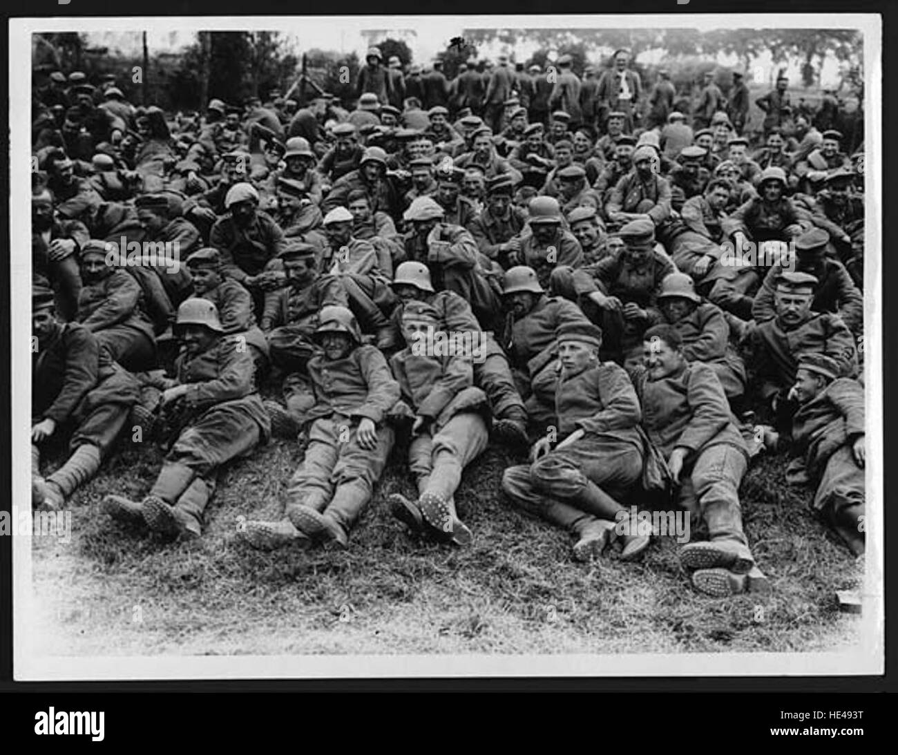 Prisoners of war in action Black and White Stock Photos & Images - Alamy