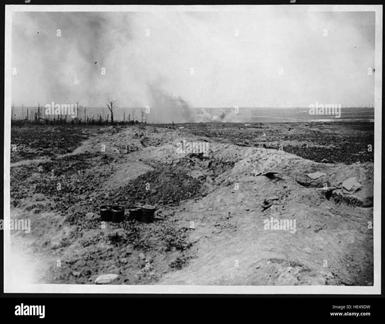 Old trenches Black and White Stock Photos & Images - Alamy