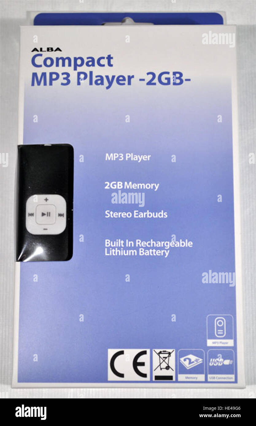 Alba 2GB MP3 Player Stock Photo Alamy