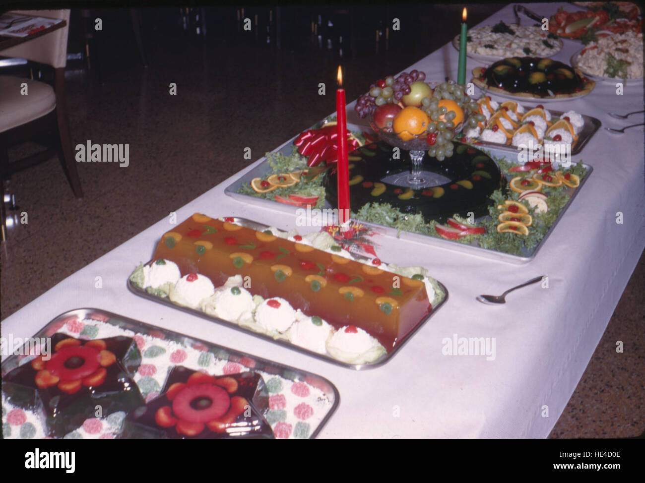 Jellied Salads Mount St Joseph Academy Christmas Dinner Centennial 
