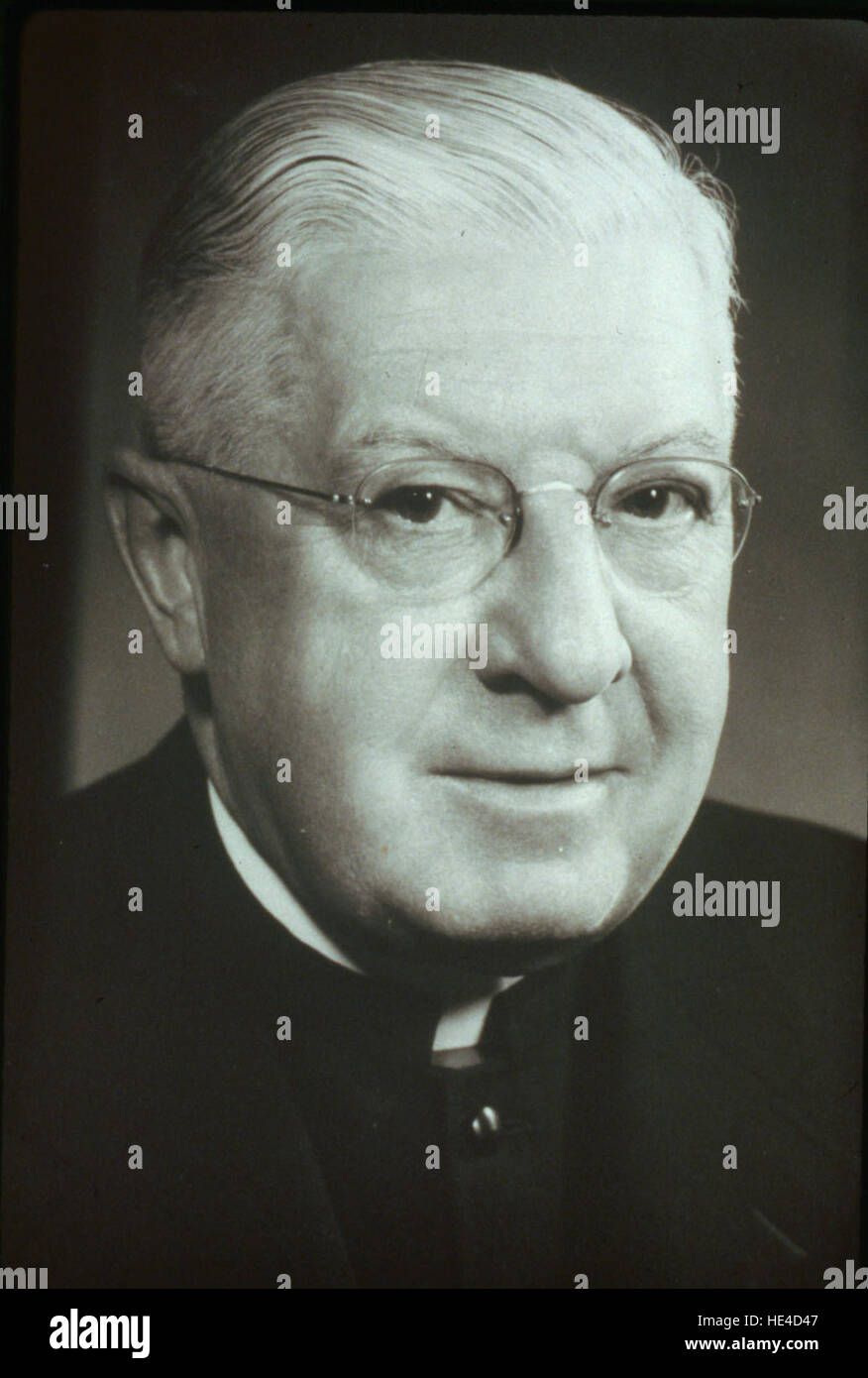 Msgr. A.P. Mahoney, Diocese of London Stock Photo