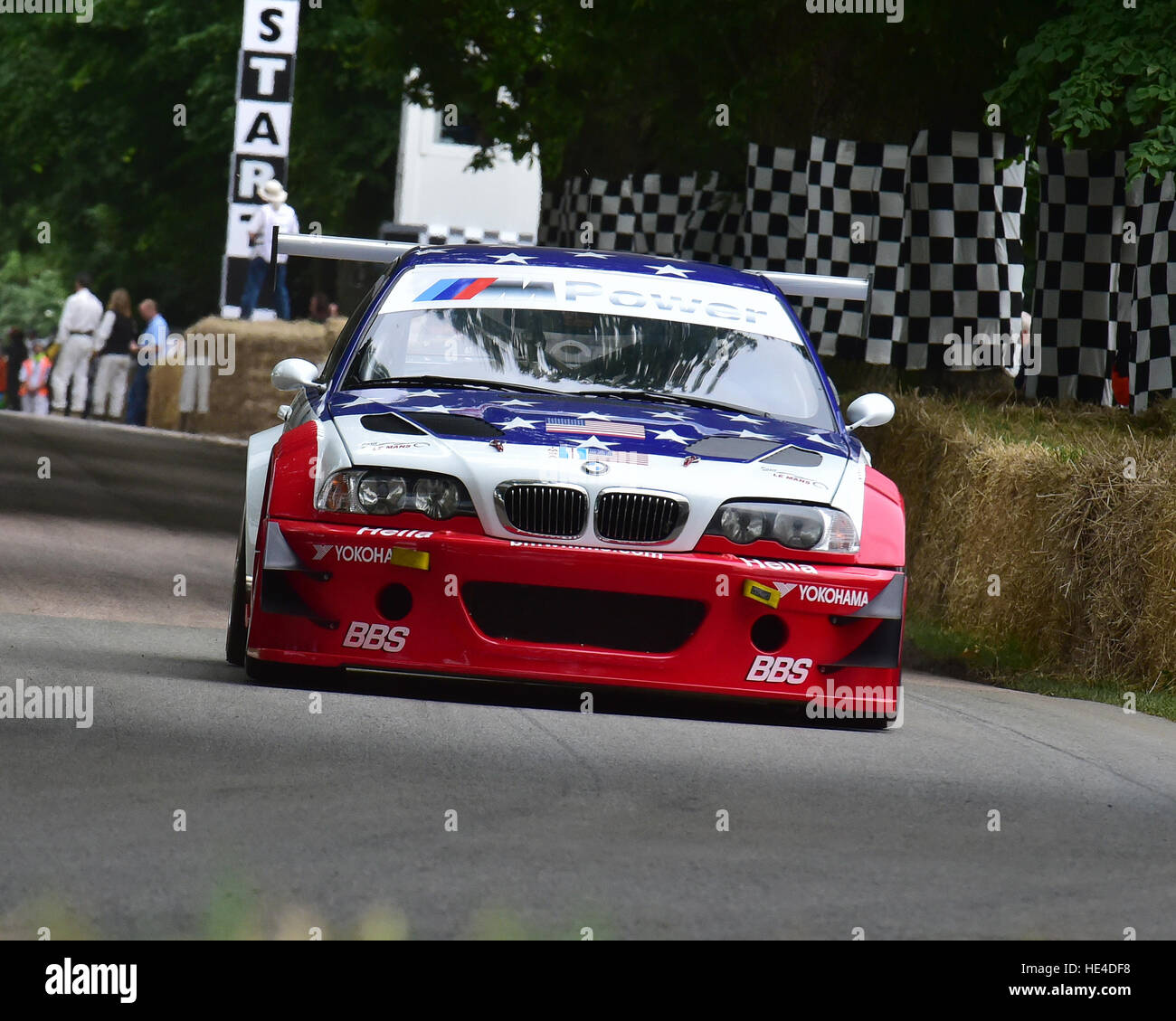 Ric Wood BMW M3 GTR BMW Centenary Goodwood Festival Of Speed 2016 
