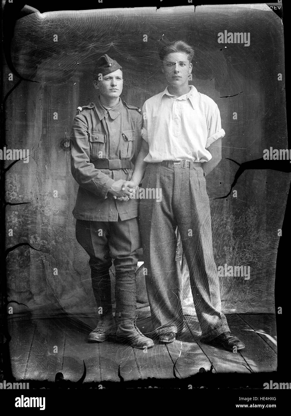 Two men photographed in hi-res stock photography and images - Alamy