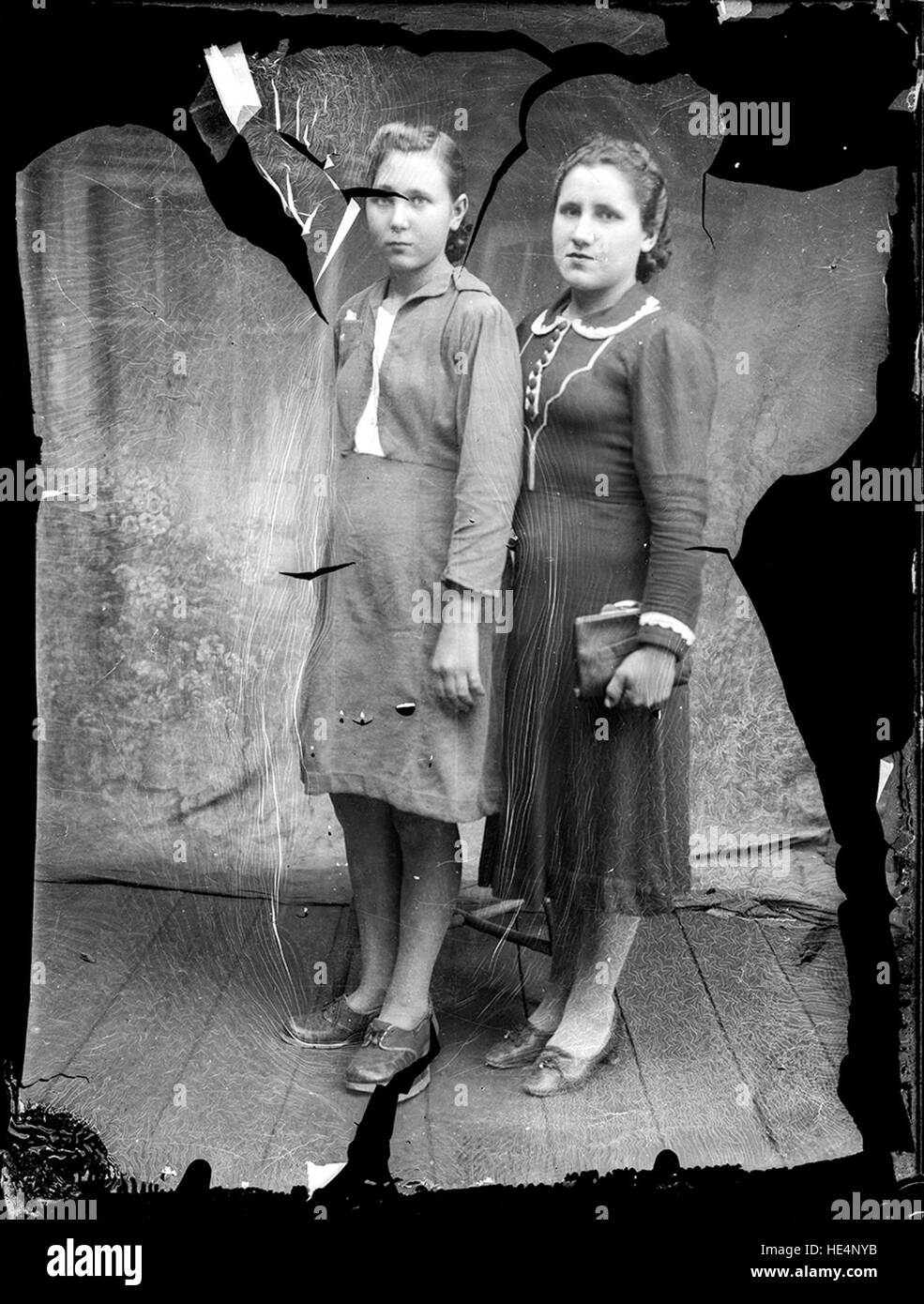Captured on glass plates hi-res stock photography and images - Alamy