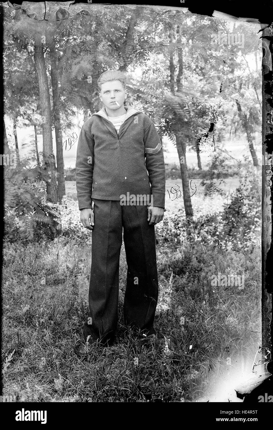 World war two soldier portrait Black and White Stock Photos & Images ...
