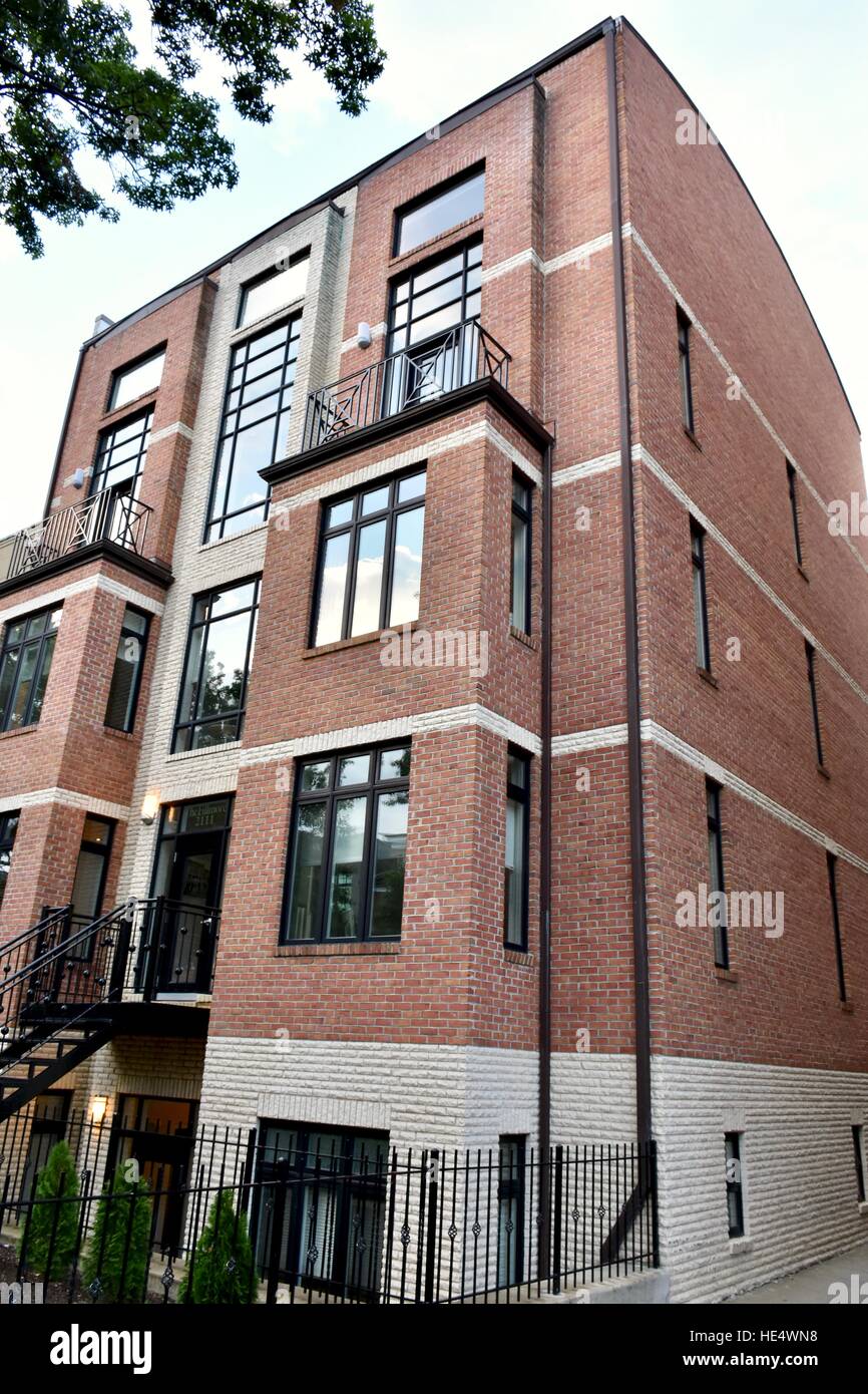 Luxury modern homes in downtown Washington DC, USA Stock Photo Alamy