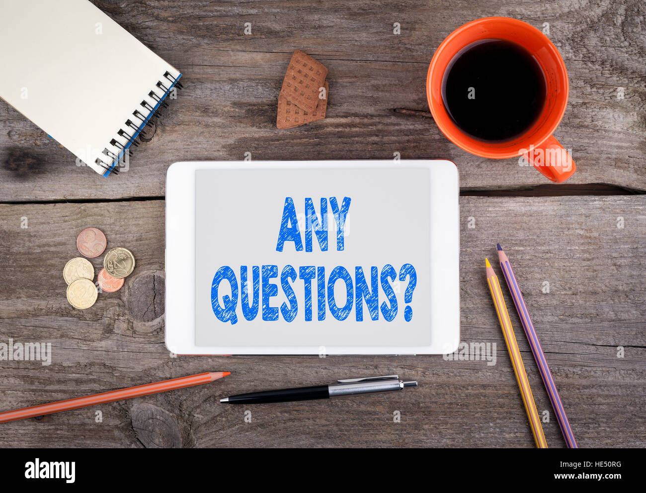 Customer support questions question mark hires stock photography and