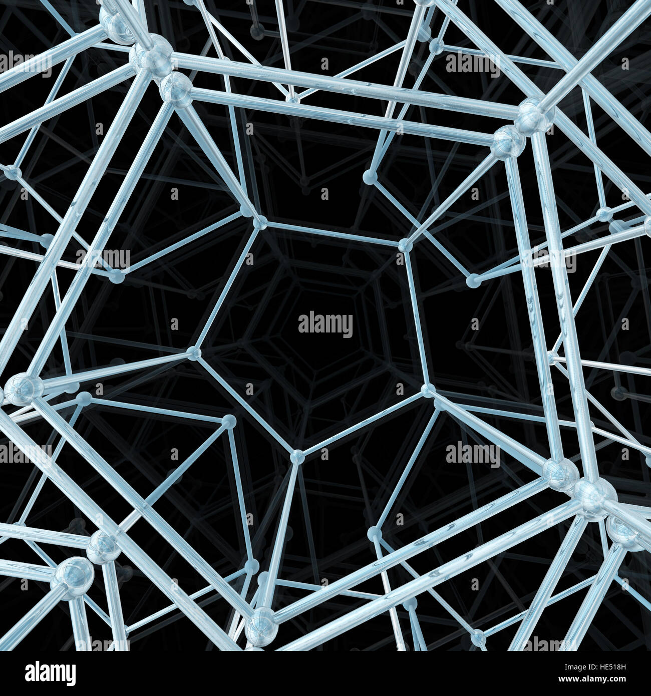 Abstract geometric pattern network hi-res stock photography and images ...