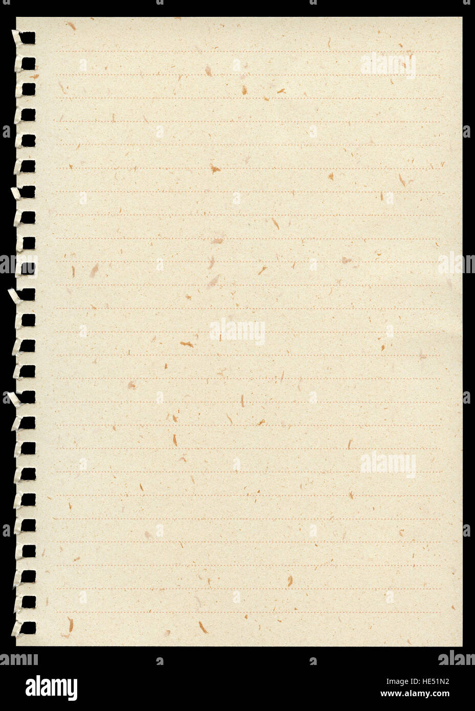 Torn page from notepad hires stock photography and images Alamy