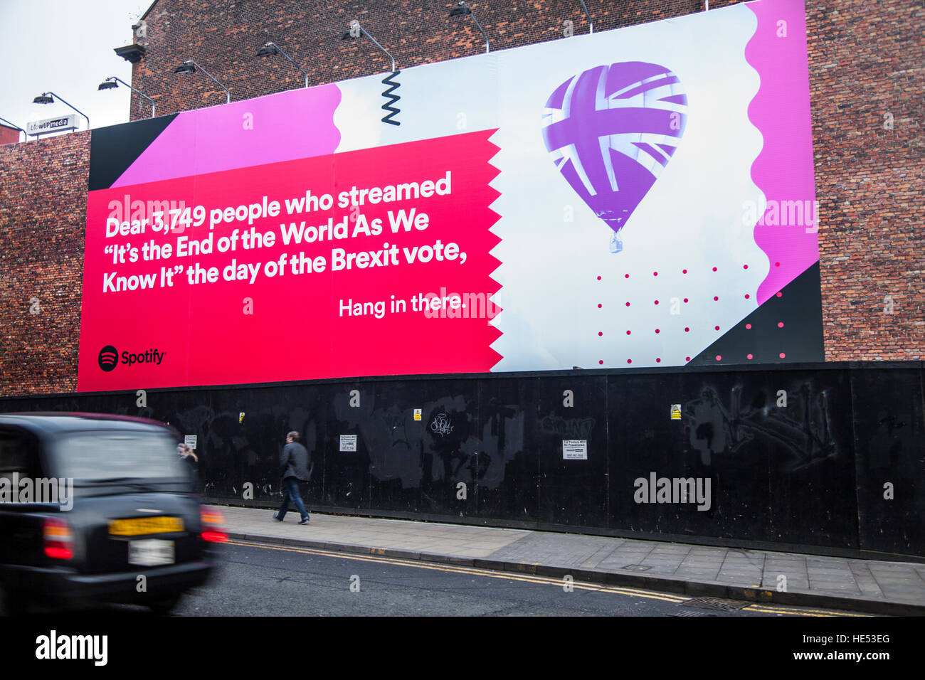 Spotify Banner The Day Of The Brexit Vote City Centre