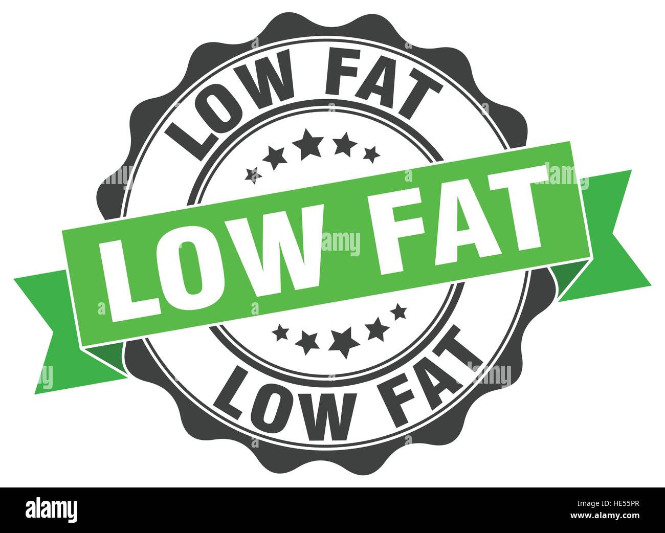 low fat stamp. sign. seal Stock Vector Image & Art - Alamy