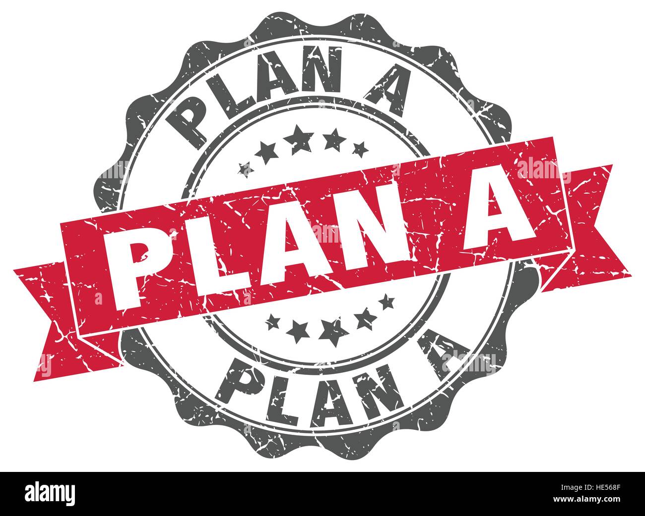Plan A Sign plan a stamp. sign. seal Stock Vector Image & Art - Alamy
