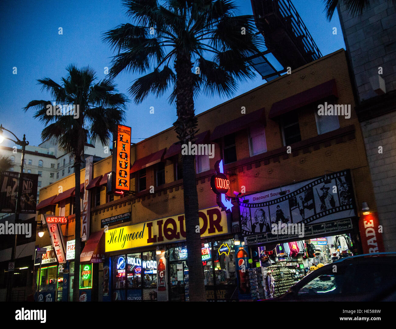 Los Angeles Liquor Stores Stock Photo 129194041 Alamy