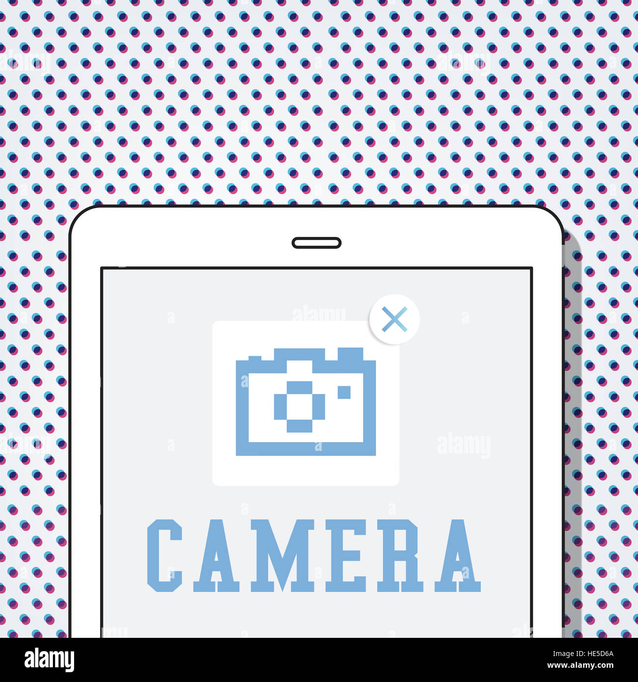 Capture Photographer Camera Icon Graphic Concept Stock Photo - Alamy