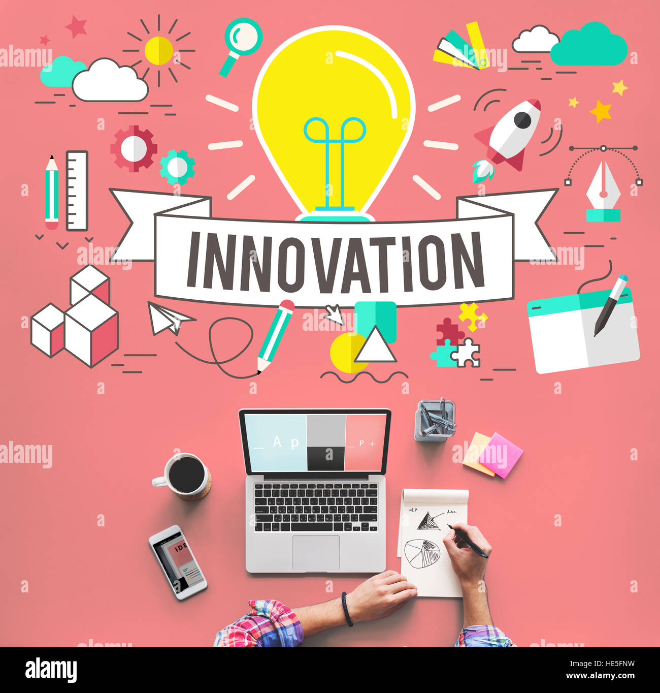 Innovation Ideas Development Creative Invention Concept Stock Photo Alamy