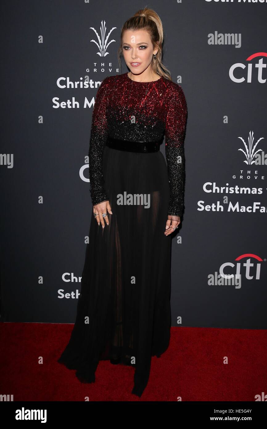 Celebrities seen attending the Grove Christmas with Seth MacFarlane