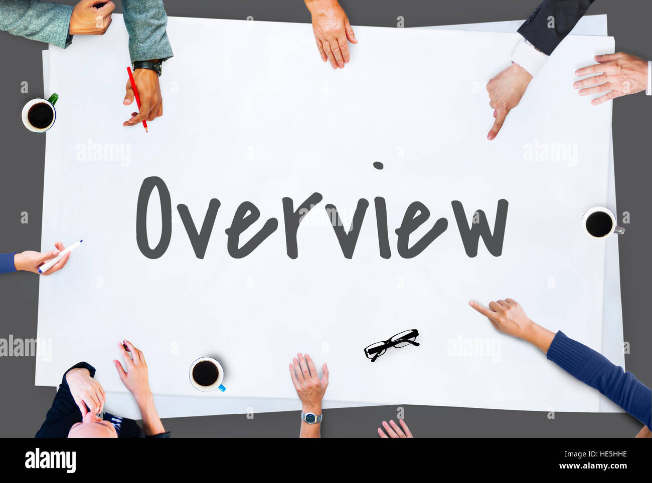 Overview Brief Summary Description Conclusion Concept Stock Photo Alamy