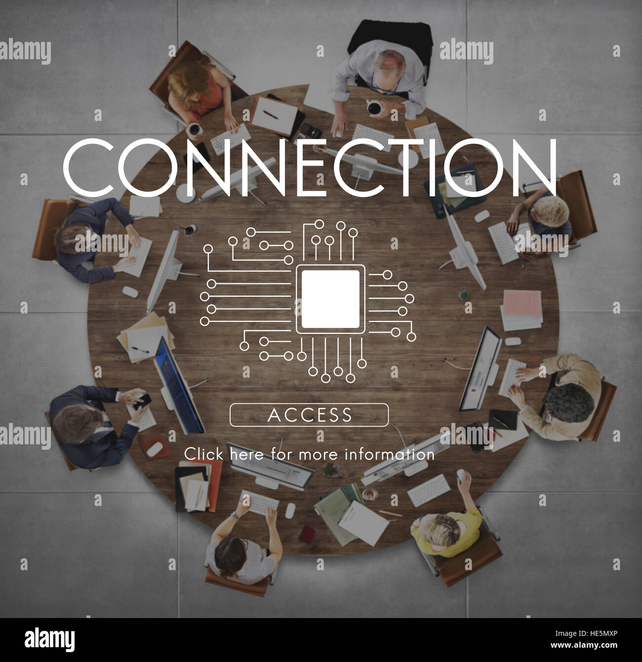 Circuit Board Chip Technology Concept Stock Photo Alamy