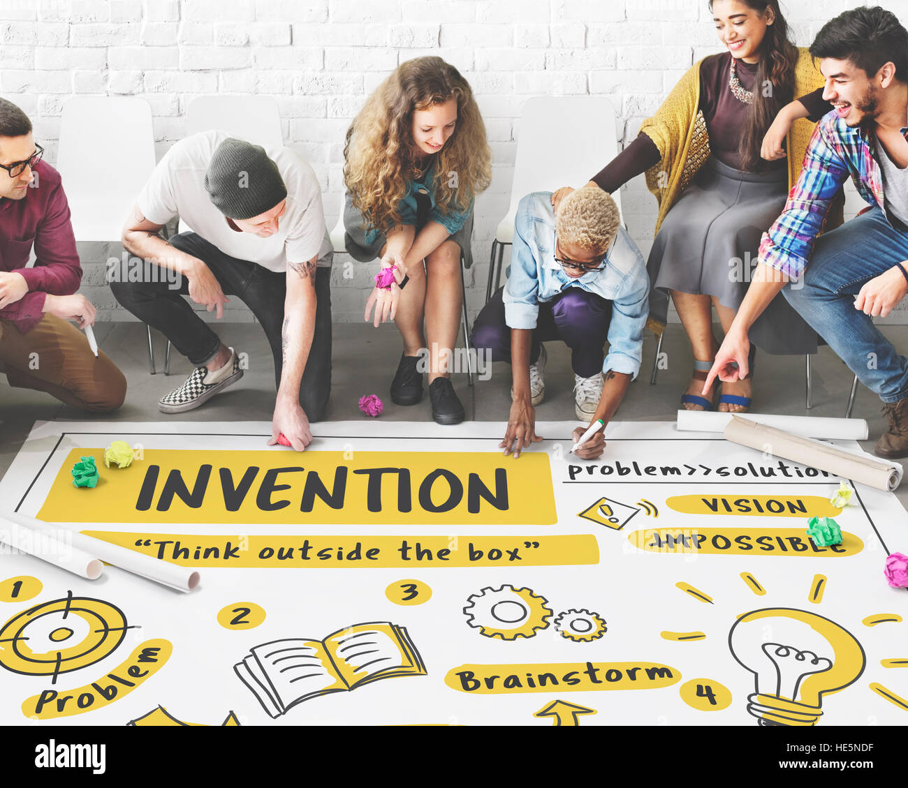 Inspire research planning action hi-res stock photography and images ...