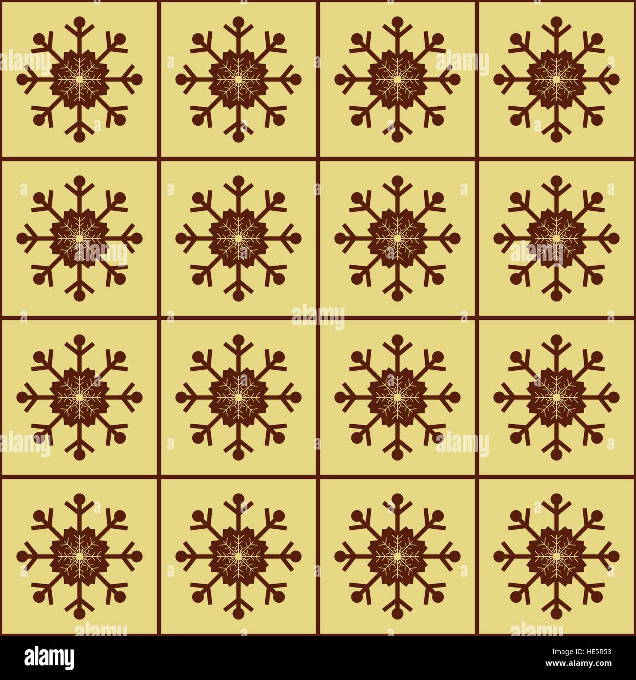 Christmas snowflakes seamless background Stock Vector Image & Art - Alamy