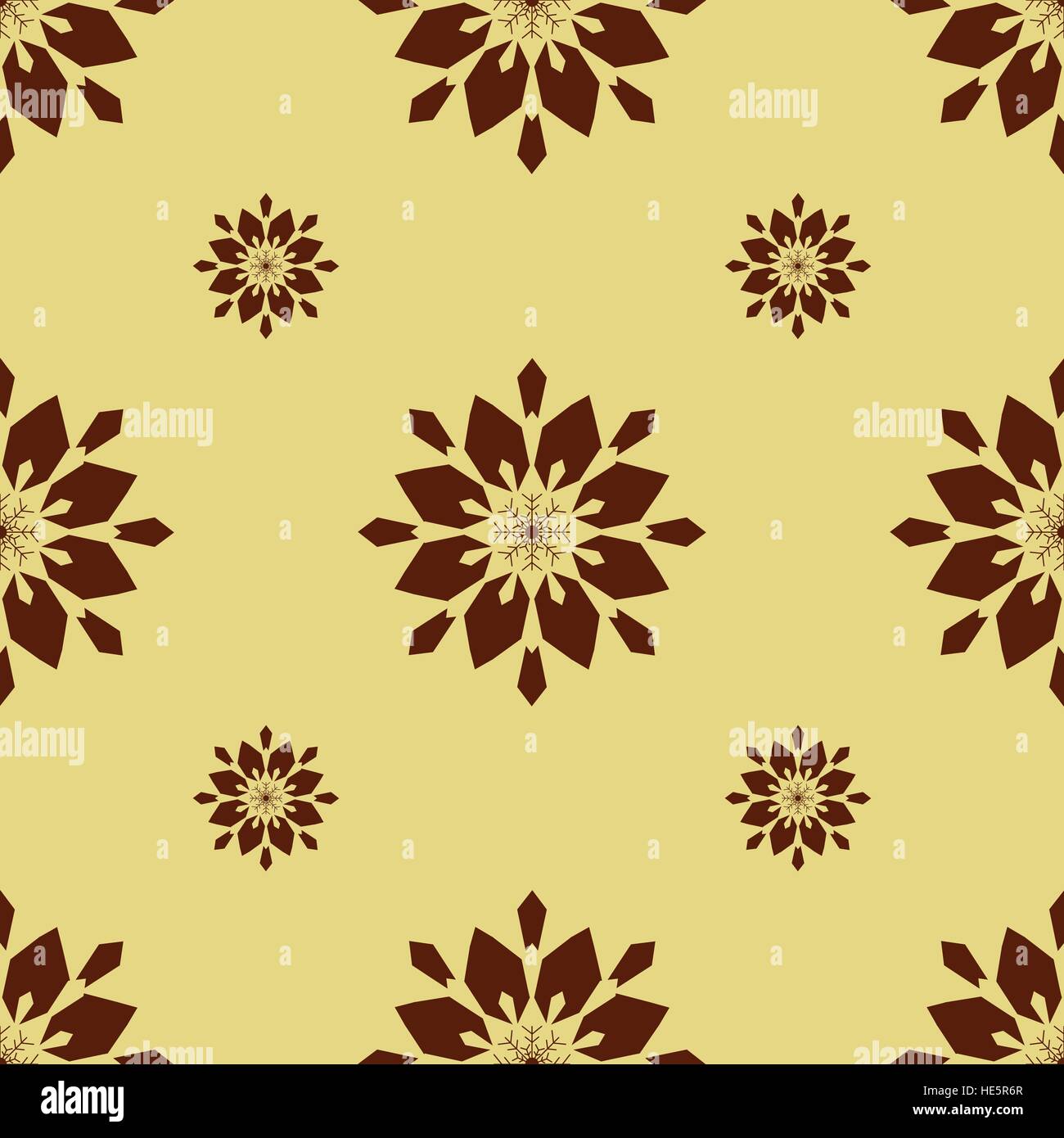 Christmas snowflakes seamless background Stock Vector Image & Art - Alamy