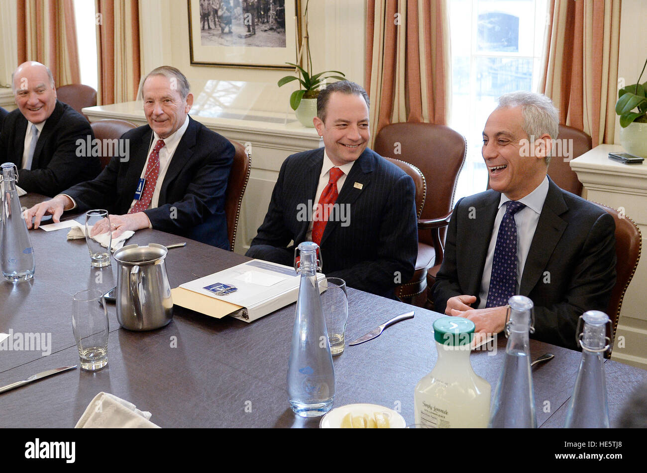 Washington, Us. 16th Dec, 2016. Incoming White House chief of staff