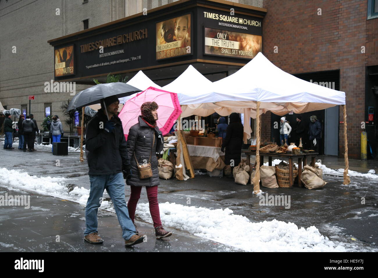 Bethlehem On Broadway, New York, NY USA Stock Photo Alamy