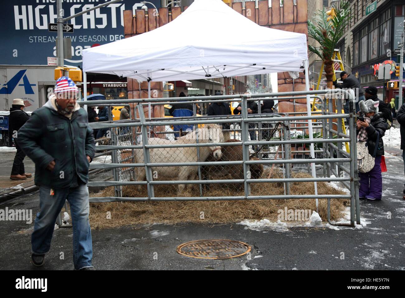 Bethlehem On Broadway, New York, NY USA Stock Photo Alamy