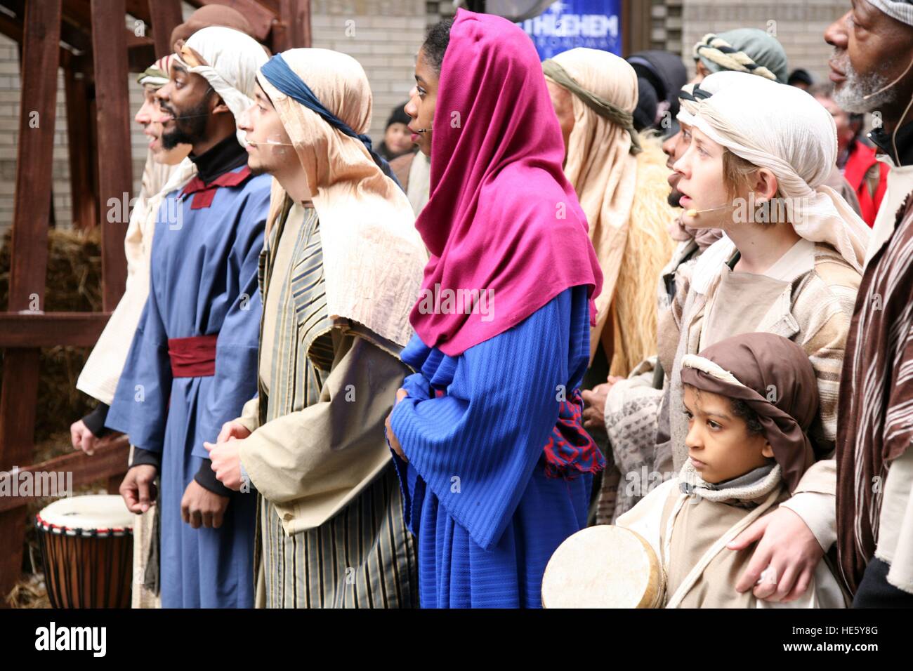 Bethlehem On Broadway, New York, NY USA Stock Photo Alamy