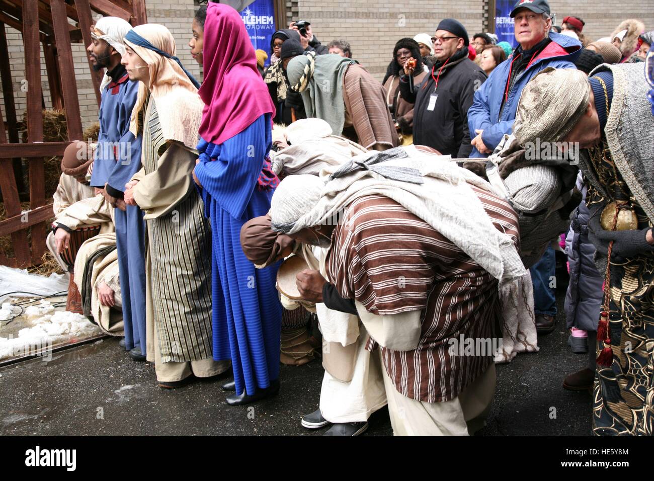 Bethlehem On Broadway, New York, NY USA Stock Photo Alamy