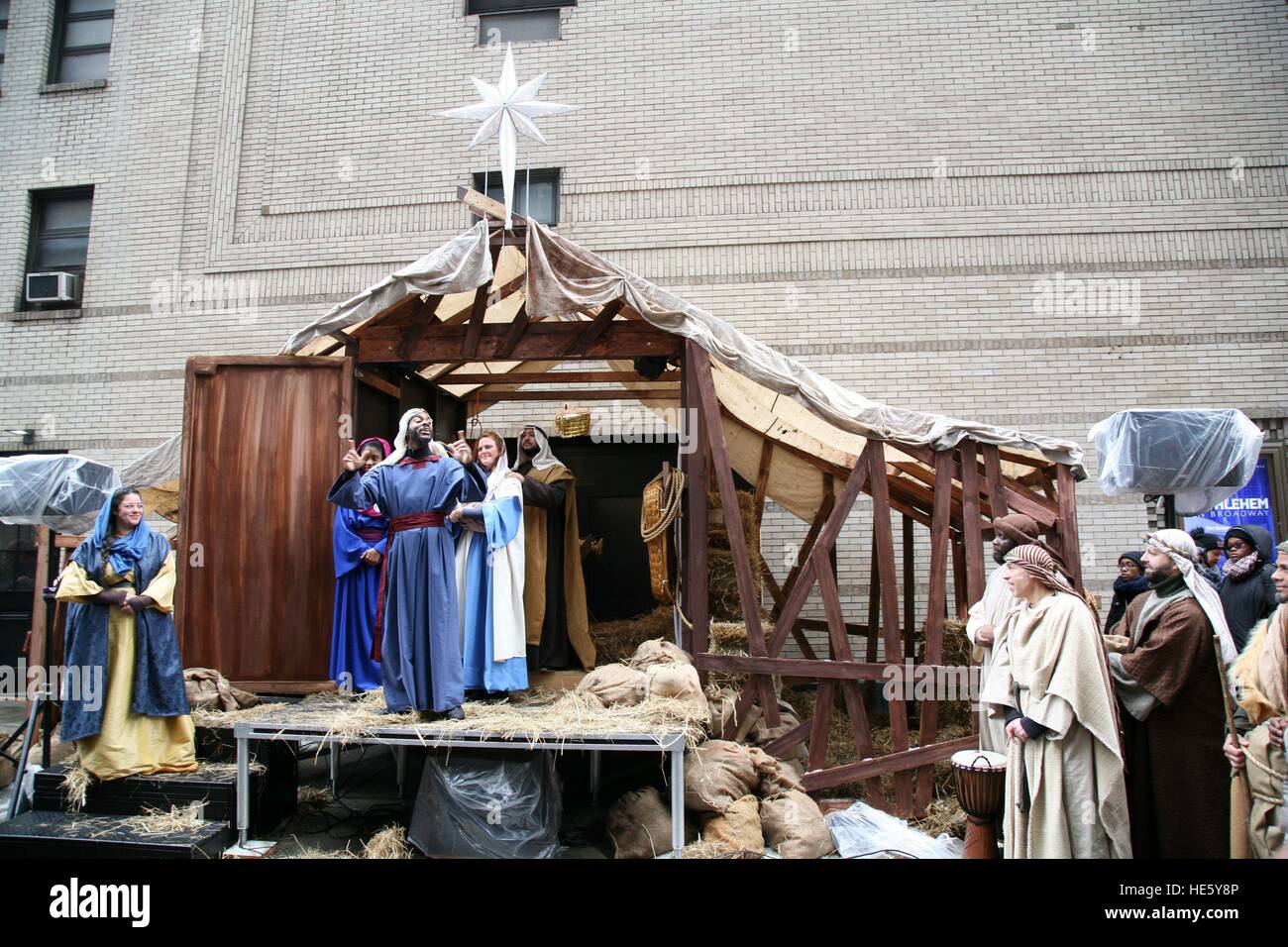 Bethlehem On Broadway, New York, NY USA Stock Photo Alamy