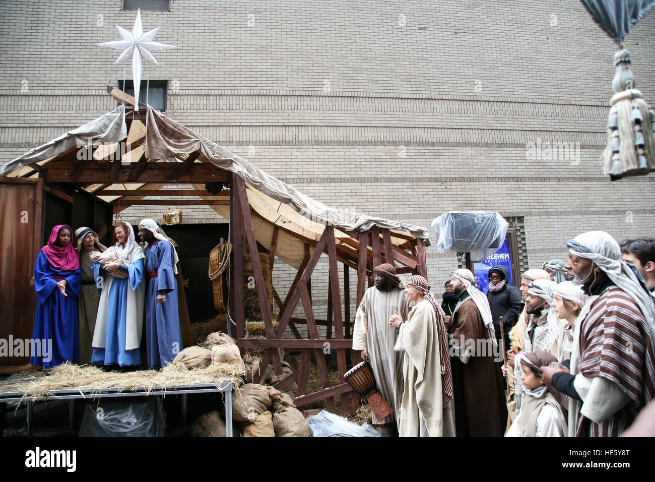 Bethlehem On Broadway, New York, NY USA Stock Photo Alamy
