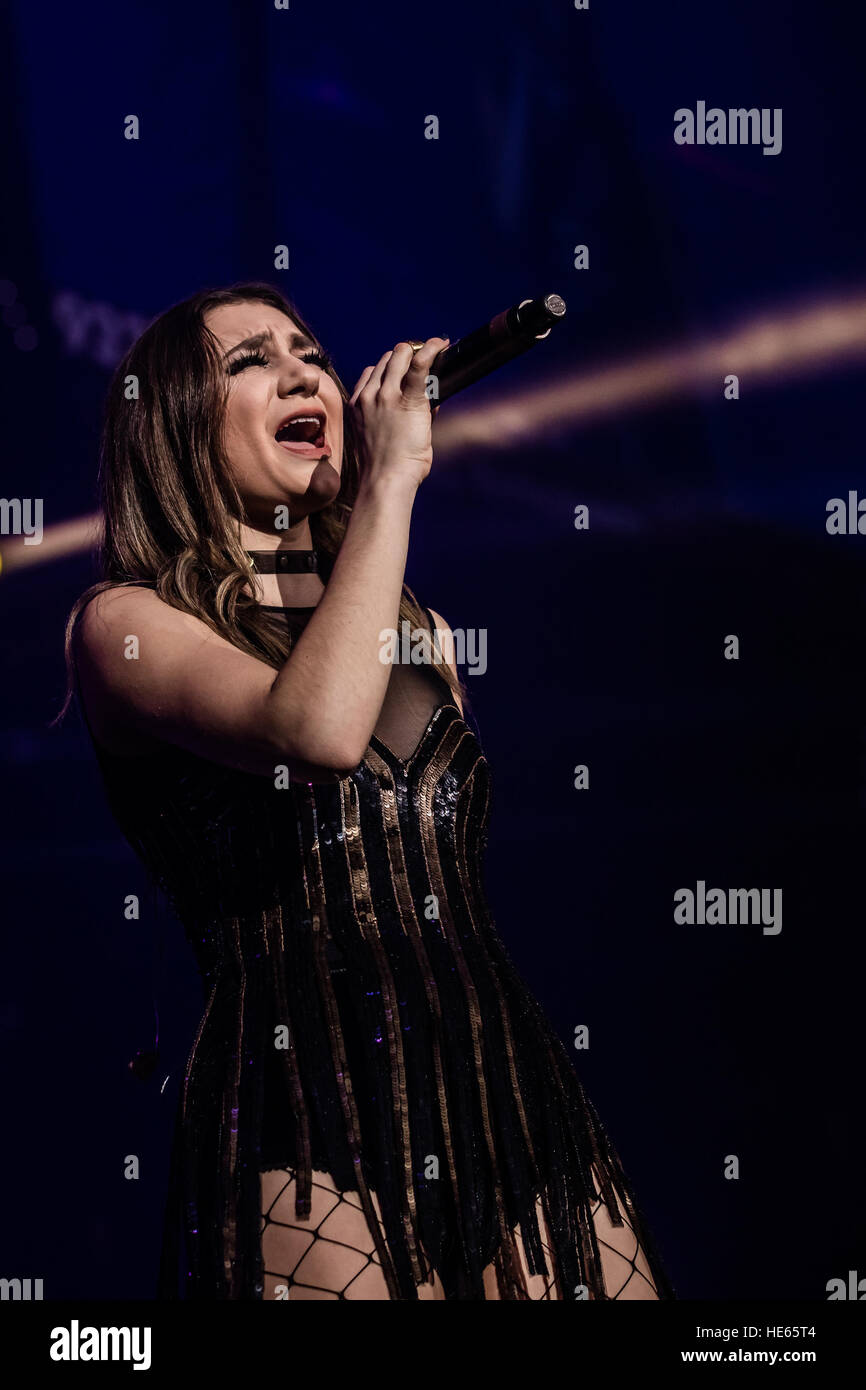 Daya performing at 93.3 FLZ's iHeartRadio Jingle Ball on December 17