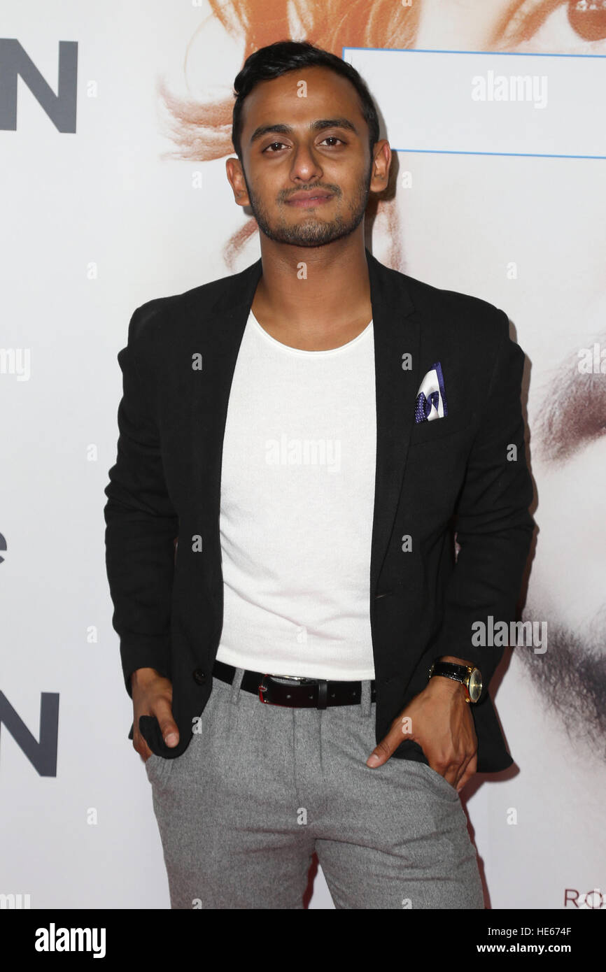 Sydney, Australia. 19 December 2016. The cast and crew of LION arrived on the red carpet for the Australian premiere at the State Theatre in Sydney.  The highly anticipated film comes from the producers of The King’s Speech and is based on the incredible true story of Saroo Brierley. Saroo is portrayed by Dev Patel in the film and his parents John and Sue Brierley are played by Nicole Kidman and David Wenham – the Brierley family will join the cast on the red carpet. Credit: © Richard Milnes/Alamy Live News Stock Photo