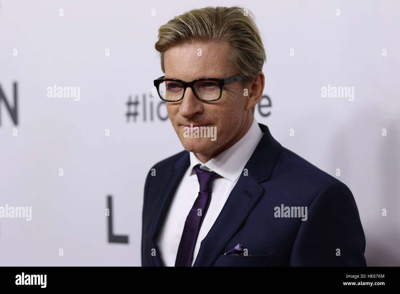 Sydney, Australia. 19 December 2016. Pictured: David Wenham. The cast and crew of LION arrived on the red carpet for the Australian premiere at the State Theatre in Sydney.  The highly anticipated film comes from the producers of The King’s Speech and is based on the incredible true story of Saroo Brierley. Saroo is portrayed by Dev Patel in the film and his parents John and Sue Brierley are played by Nicole Kidman and David Wenham – the Brierley family will join the cast on the red carpet. Credit: © Richard Milnes/Alamy Live News Stock Photo