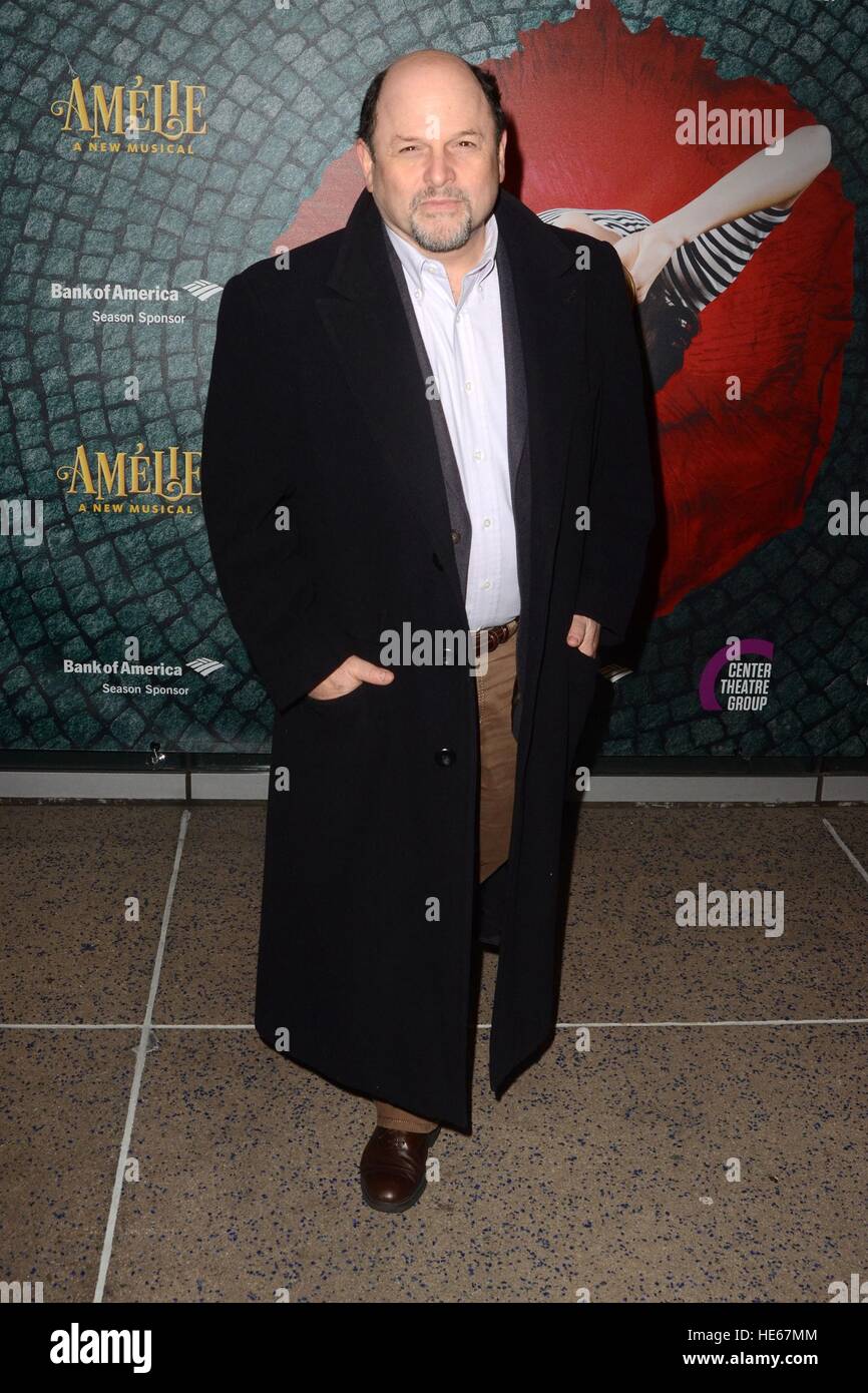 Los Angeles, CA, USA. 16th Dec, 2016. Jason Alexander at arrivals for AMELIE, A NEW MUSICAL Opening Night, Ahmanson Theatre at the Music Center, Los Angeles, CA December 16, 2016. © Priscilla Grant/Everett Collection/Alamy Live News Stock Photo