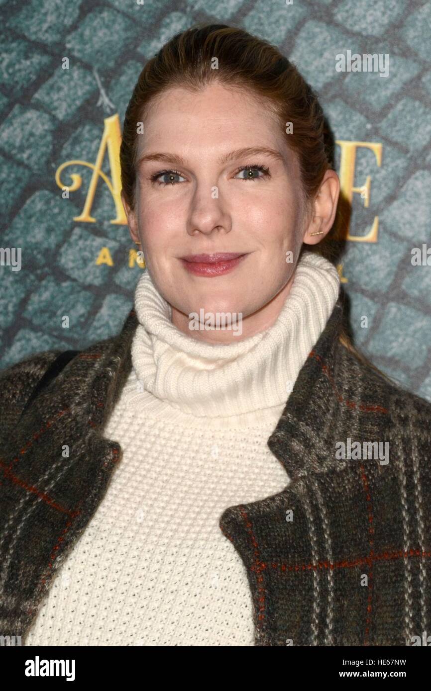 Los Angeles, CA, USA. 16th Dec, 2016. Lily Rabe at arrivals for AMELIE, A NEW MUSICAL Opening Night, Ahmanson Theatre at the Music Center, Los Angeles, CA December 16, 2016. © Priscilla Grant/Everett Collection/Alamy Live News Stock Photo