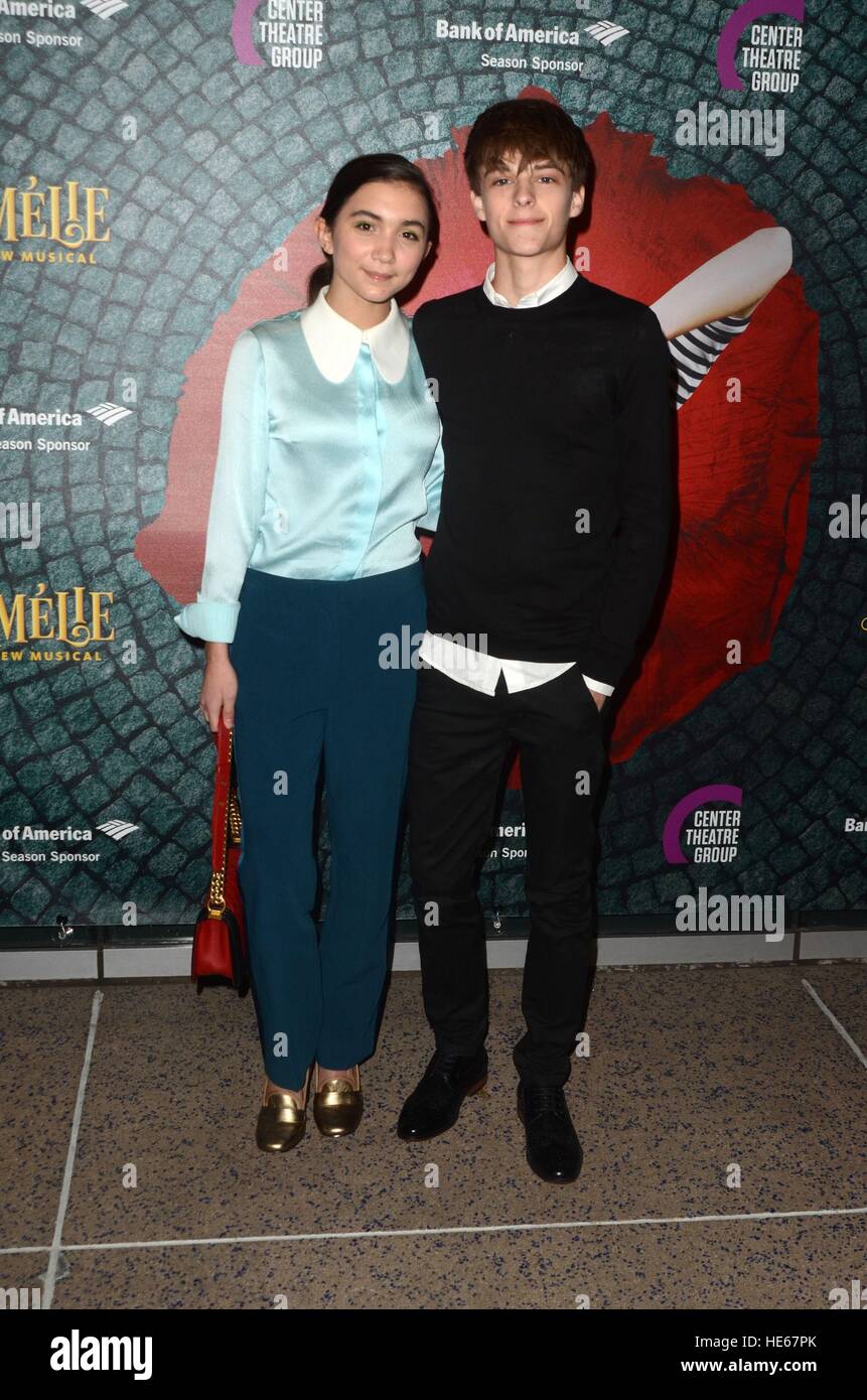 Rowan Guest Los Angeles, CA, USA. 16th Dec, 2016. Rowan Blanchard, Guest at ...