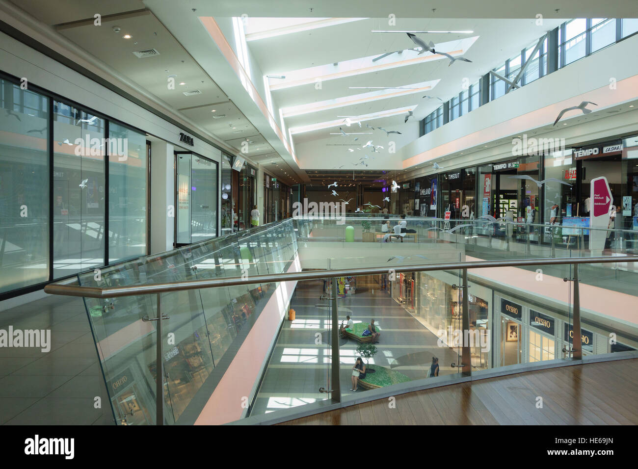 Burgas, Bulgaria - JUNE 23, 2016: Burgas Mall Galleria the largest ...