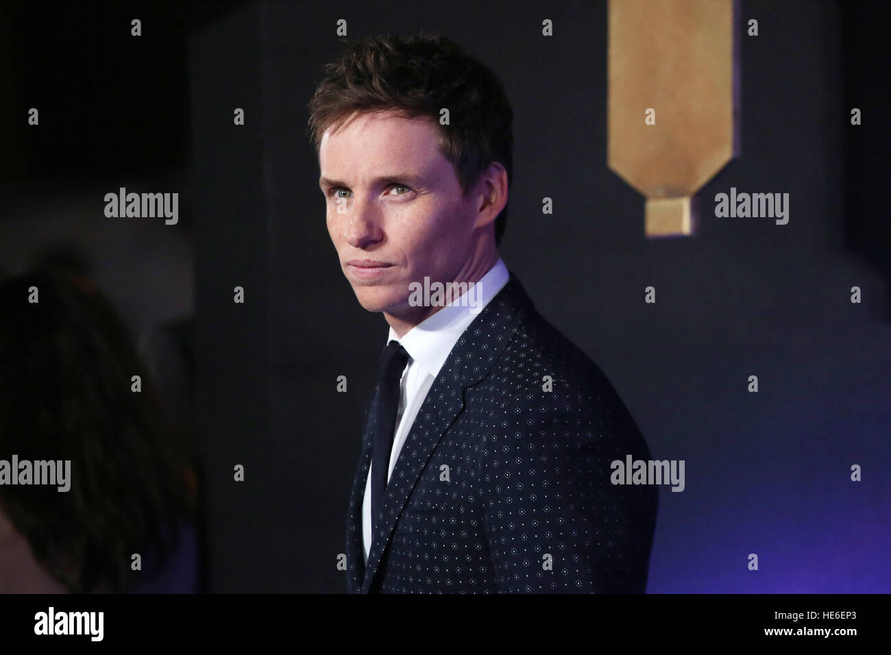 Fantastic Beasts And Where To Find Them UK Premiere - Arrivals  Featuring: Eddie Redmayne Where: London, United Kingdom When: 15 Nov 2016 Stock Photo