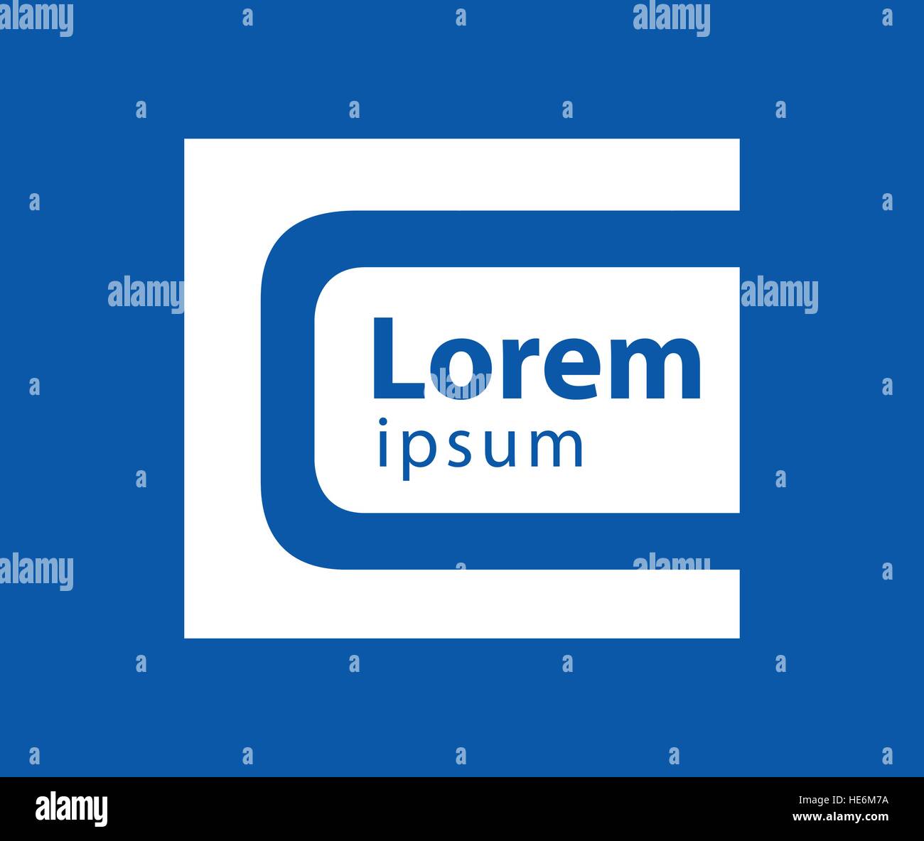 C Logo Design Concept Stock Vector Image & Art - Alamy