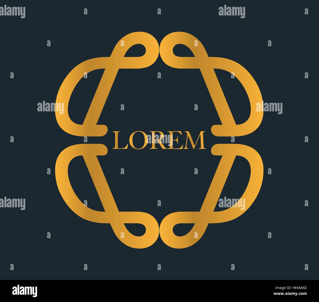 D Logo Concept Design, EPS 8 supported Stock Vector Image & Art - Alamy