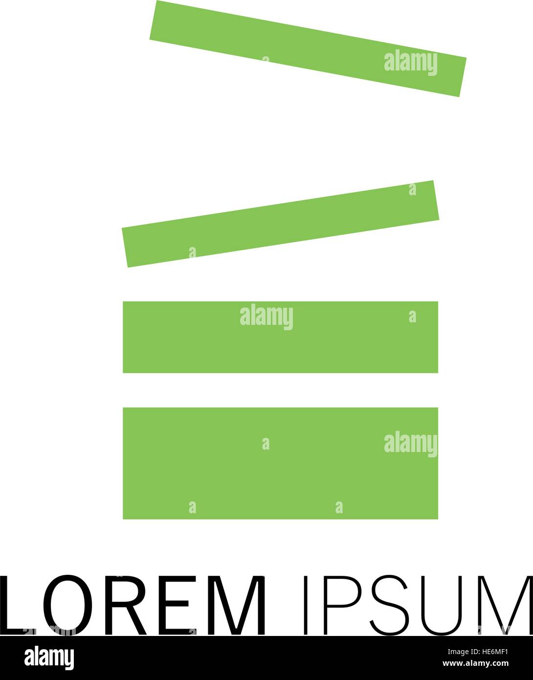 Stack Logo Concept Design Stock Vector Image & Art - Alamy