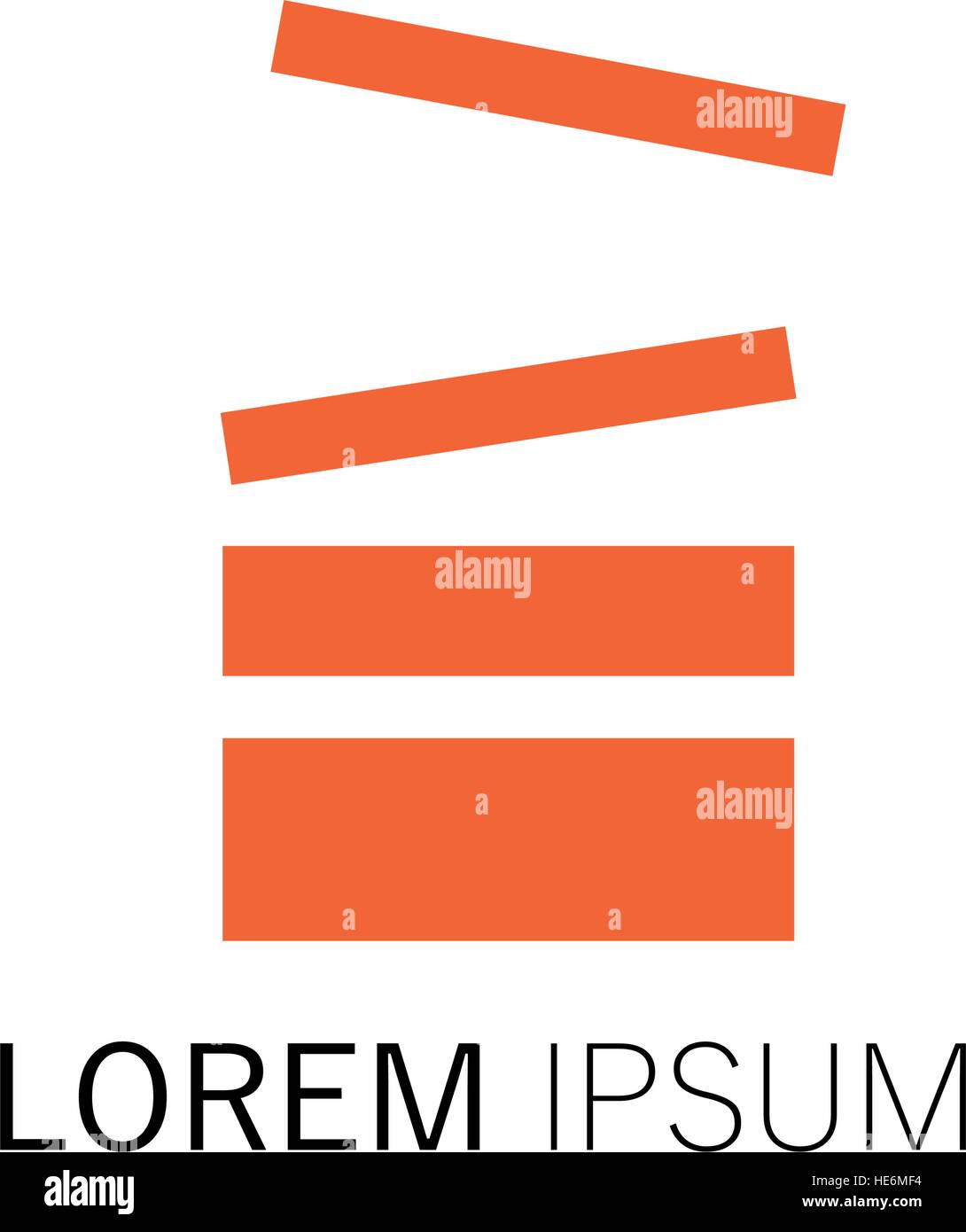 Stack Logo Concept Design Stock Vector Image & Art - Alamy