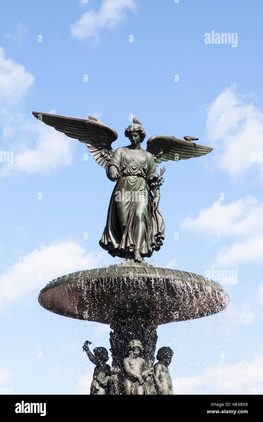 Bethesda Angel Fountain America New York Central Park OAB-BF1