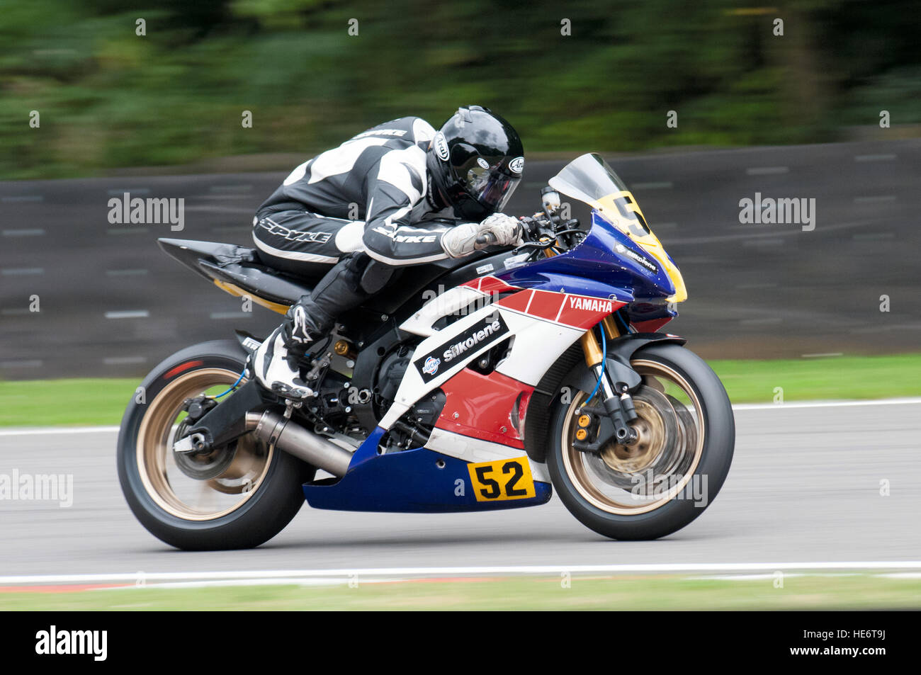 motorcycle racing Stock Photo