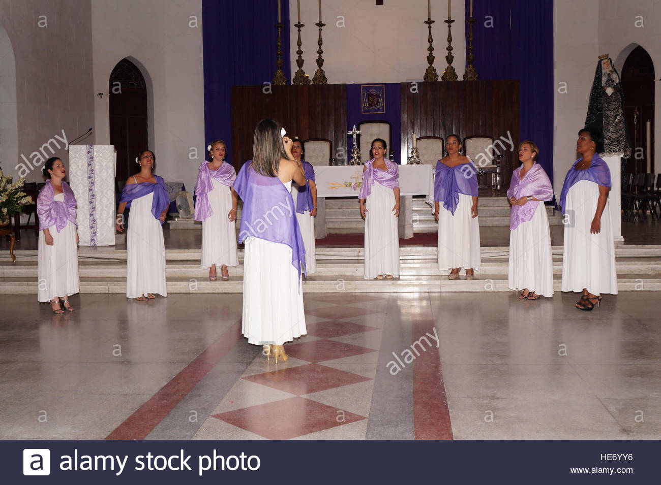 Singing Catholic Church Stock Photos & Singing Catholic Church Stock