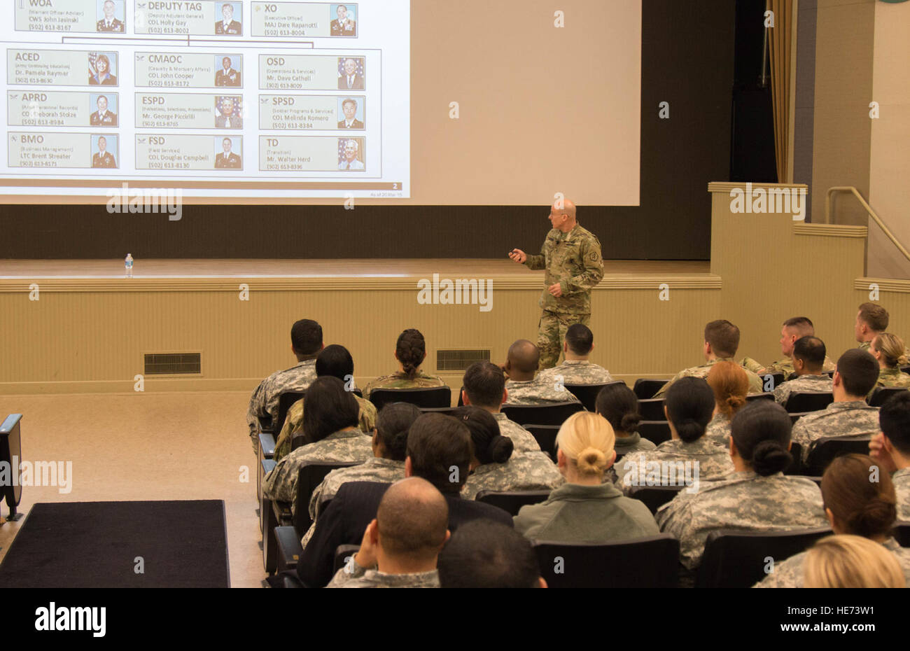 Army leadership roles hi-res stock photography and images - Alamy